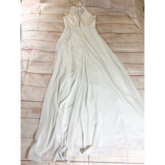 Lulu's Women's Adella Lace Sleeveless Maxi Dress.- Small - Picture 12 of 14